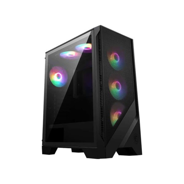 MSI MAG FORGE 120A AIRFLOW computerbehuizing Midi Tower Zwart, Transparant (306-7G23A21-809) MSI MAG FORGE 120A AIRFLOW computerbehuizing Midi Tower Zwart, Transparant (306-7G23A21-809)