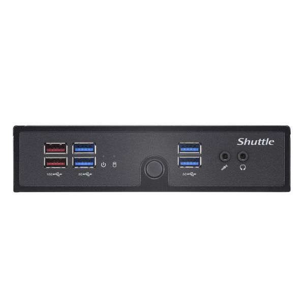 Shuttle XPC slim Barebone DS50U5, i5-1335U, 2x LAN (1x 2.5Gbit ,1x 1Gbit), 1xCOM,1xHDMI,1xDP, 1x VGA, ventilatorloos , 24/7 permanent gebruik (BC9631-433) n/a Shuttle XPC slim Barebone DS50U5, i5-1335U, 2x LAN (1x 2.5Gbit ,1x 1Gbit), 1xCOM,1xHDMI,1xDP, 1x VGA, ventilatorloos , 24/7 permanent gebruik (BC9631-433)