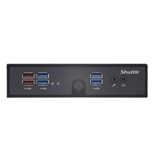 Shuttle XPC slim Barebone DS50U5, i5-1335U, 2x LAN (1x 2.5Gbit ,1x 1Gbit), 1xCOM,1xHDMI,1xDP, 1x VGA, ventilatorloos , 24/7 permanent gebruik (BC9631-433) n/a Shuttle XPC slim Barebone DS50U5, i5-1335U, 2x LAN (1x 2.5Gbit ,1x 1Gbit), 1xCOM,1xHDMI,1xDP, 1x VGA, ventilatorloos , 24/7 permanent gebruik (BC9631-433)