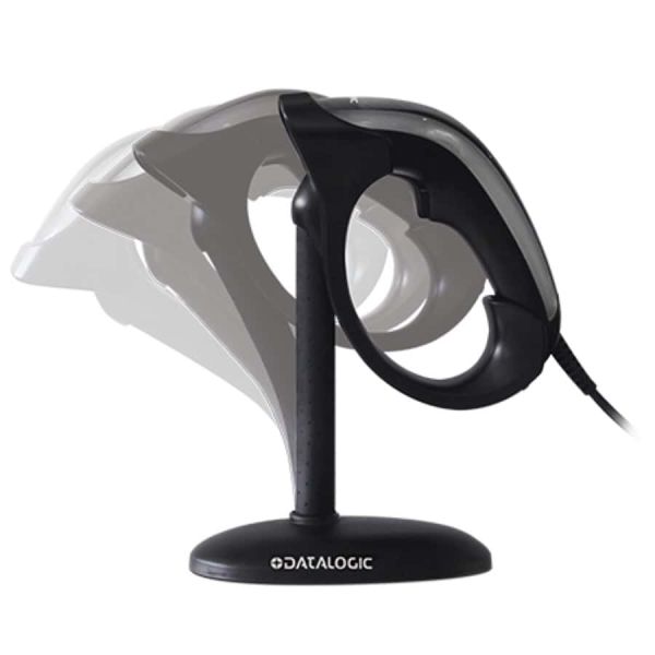 Datalogic Heron HD3430 Kit Draagbare streepjescodelezer 1D/2D CMOS Zwart, Zilver (HD3430-BKK1S)