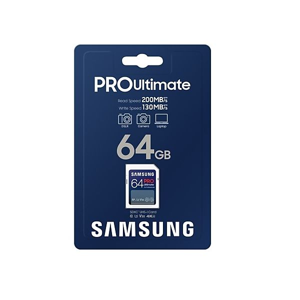 Samsung PRO Ultimate 64 GB SDXC UHS-I Klasse 3 (MB-SY64S/WW)