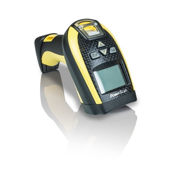 Datalogic PowerScan 95X1 Auto Range Draagbare streepjescodelezer 1D/2D LED Zwart, Geel (PM9501-DDPM433RB) Datalogic PowerScan 95X1 Auto Range Draagbare streepjescodelezer 1D/2D LED Zwart, Geel (PM9501-DDPM433RB)