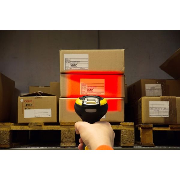 Datalogic PowerScan 95X1 Auto Range Draagbare streepjescodelezer 1D/2D LED Zwart, Geel (PM9501-DDPM433RB)
