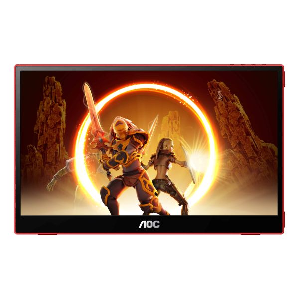 AOC 16G3 computer monitor 39,6 cm (15.6") 1920 x 1080 Pixels Zwart, Rood (16G3)