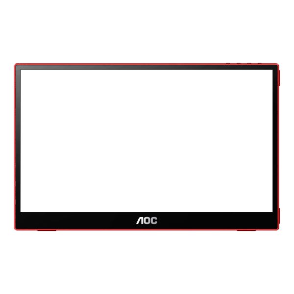 AOC 16G3 computer monitor 39,6 cm (15.6") 1920 x 1080 Pixels Zwart, Rood (16G3)