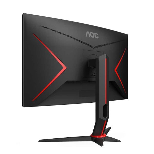 AOC CQ27G2S/BK computer monitor 68,6 cm (27") 2560 x 1440 Pixels Quad HD Zwart, Rood (CQ27G2S/BK)