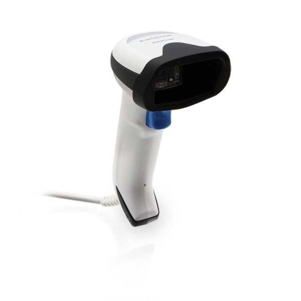 Datalogic QuickScan QD2590 Draagbare streepjescodelezer 1D/2D Laser Wit (QD2590-WHK1)