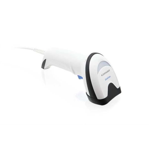 Datalogic QuickScan QD2590 Draagbare streepjescodelezer 1D/2D Laser Wit (QD2590-WHK1)