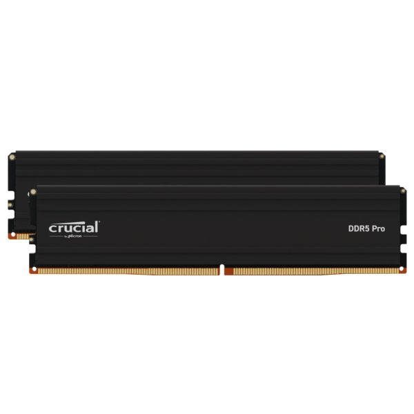 Crucial Pro geheugenmodule 48 GB 2 x 24 GB DDR5 6000 MHz (CP2K24G60C48U5) Crucial Pro geheugenmodule 48 GB 2 x 24 GB DDR5 6000 MHz (CP2K24G60C48U5)