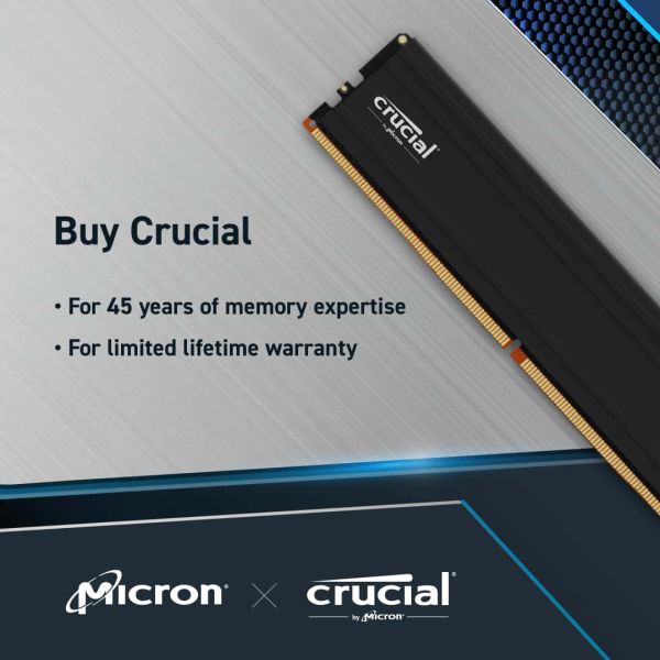 Crucial Pro geheugenmodule 48 GB 2 x 24 GB DDR5 6000 MHz (CP2K24G60C48U5)