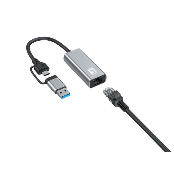 LevelOne USB-0423 netwerkkaart Ethernet 2500 Mbit/s (USB-0423)