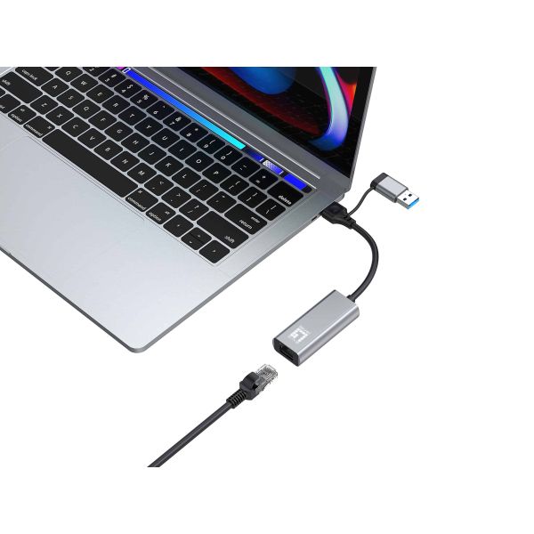 LevelOne USB-0423 netwerkkaart Ethernet 2500 Mbit/s (USB-0423)