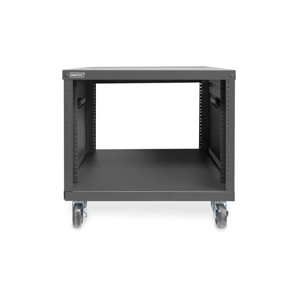 Digitus DN-48000 rack 8U Vrijstaande rek Zwart (DN-48000)