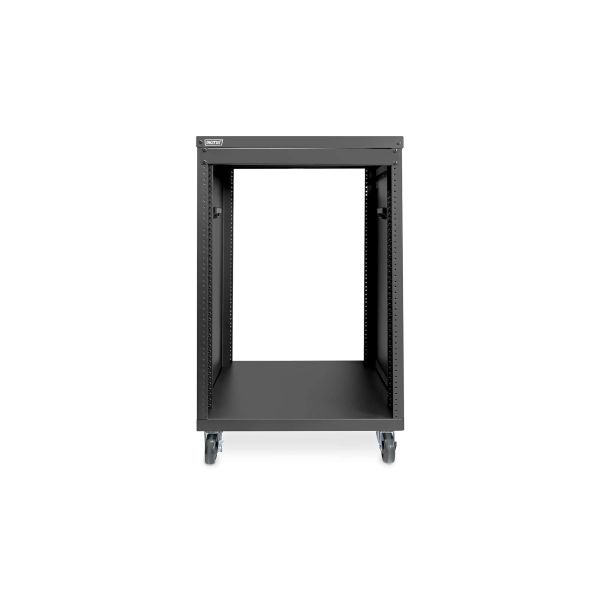 Digitus DN-48001 rack 16U Vrijstaande rek Zwart (DN-48001)