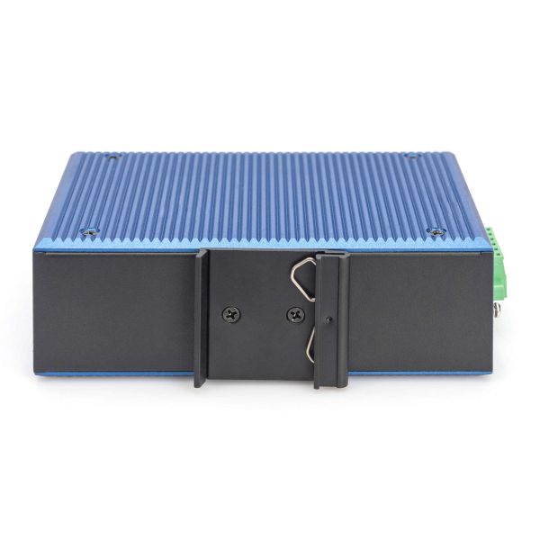 Digitus DN-651147 netwerk-switch Unmanaged Fast Ethernet (10/100) Power over Ethernet (PoE) Zwart, Blauw (DN-651147)