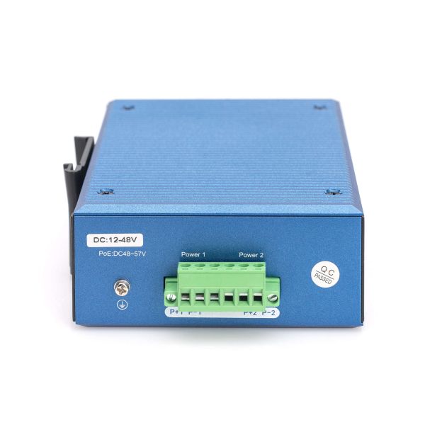 Digitus DN-651155 netwerk-switch Managed L2 Gigabit Ethernet (10/100/1000) Power over Ethernet (PoE) Zwart, Blauw (DN-651155)