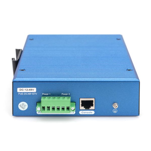 Digitus DN-651161 netwerk-switch Managed L2/L3 Gigabit Ethernet (10/100/1000) Power over Ethernet (PoE) Zwart, Blauw (DN-651161)