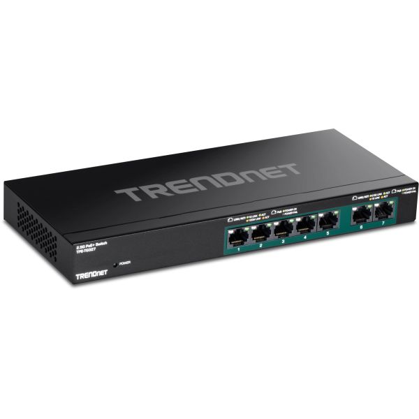 TRENDnet TPE-TG327 7-Port PoE+ Switch Multi-Gigabit (TPE-TG327)
