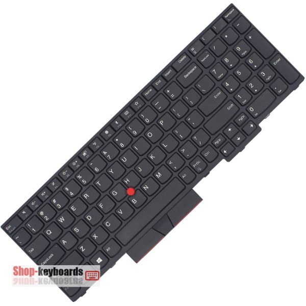 Lenovo Keyb T590/L580/E580/E590/P52/P72 IN (01YP595)