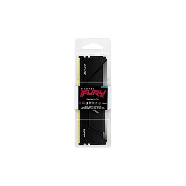 Kingston Technology FURY Beast 8GB 2666MT/s DDR4 CL16 DIMM RGB (KF426C16BB2A/8) Kingston Technology FURY Beast 8GB 2666MT/s DDR4 CL16 DIMM RGB (KF426C16BB2A/8)