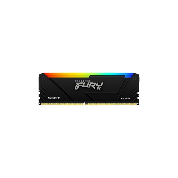 Kingston Technology FURY Beast 64GB 3200MT/s DDR4 CL16 DIMM (Sets van 4) 1Gx8 RGB (KF432C16BB12AK4/64)