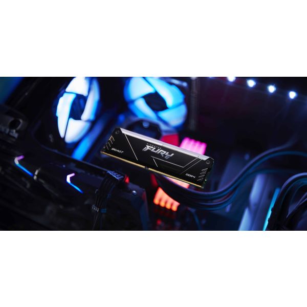 Kingston Technology FURY 16GB 3200MT/s DDR4 CL16 DIMM (Sets van 2) Beast RGB (KF432C16BB2AK2/16)