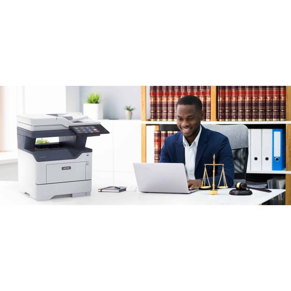 Xerox VersaLink B415 A4 47 ppm dubbelzijdig kopiëren en printen, scannen en faxen, geschikt voor PS3 PCL5e/6 2 laden voor totaal 650 vel (B415V_DN)