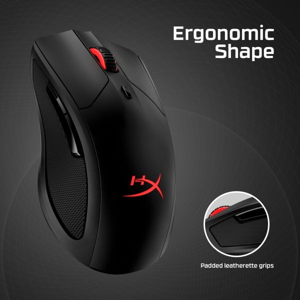 HyperX Pulsefire Dart - draadloze gamingmuis (zwart) (4P5Q4AA)