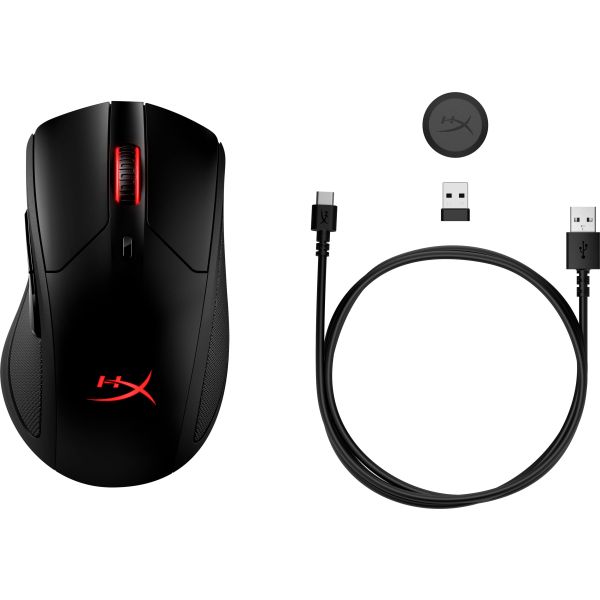 HyperX Pulsefire Dart - draadloze gamingmuis (zwart) (4P5Q4AA)