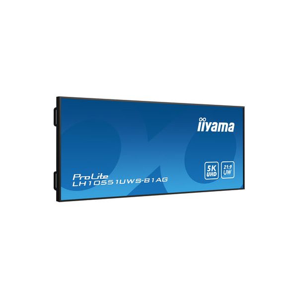 iiyama LH10551UWS-B1AG beeldkrant Digitale signage flatscreen 2,66 m (104.7") LED 500 cd/m² UltraWide Full HD Zwart 24/7 (LH10551UWS-B1AG)