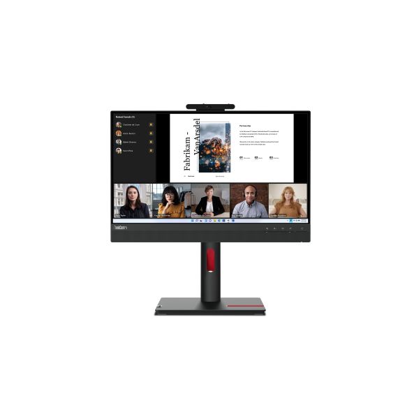 Lenovo ThinkCentre Tiny-In-One 22 Gen 5 computer monitor 54,6 cm (21.5") 1920 x 1080 Pixels Full HD LED Zwart (12N8GAT1EU)