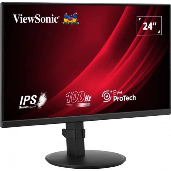 Viewsonic Display VG2408A computer monitor 61 cm (24") 1920 x 1080 Pixels Full HD LED Zwart (VG2408A) Viewsonic Display VG2408A computer monitor 61 cm (24") 1920 x 1080 Pixels Full HD LED Zwart (VG2408A)