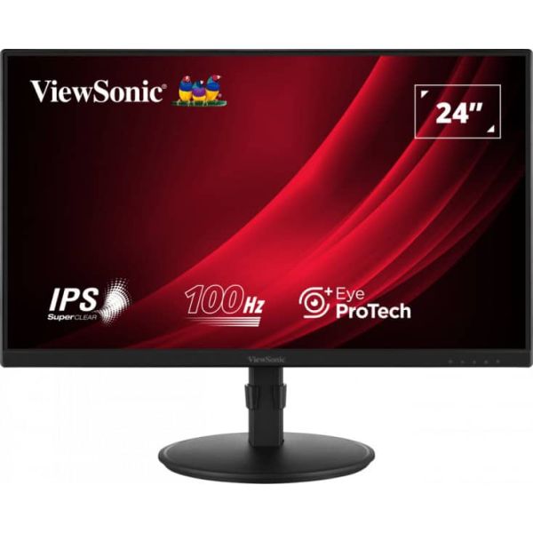 Viewsonic VG2408A-MHD computer monitor 61 cm (24") 1920 x 1080 Pixels Full HD LED Zwart (VG2408A-MHD)