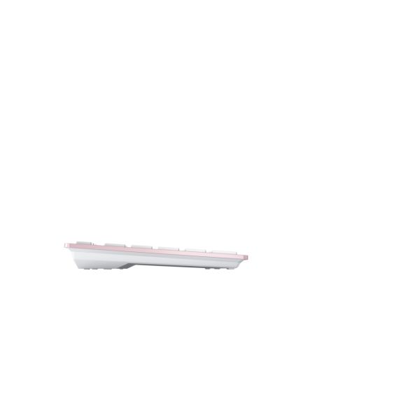 CHERRY KW 7100 MINI BT toetsenbord Universeel Bluetooth QWERTY US International Roze (JK-7100EU-19)