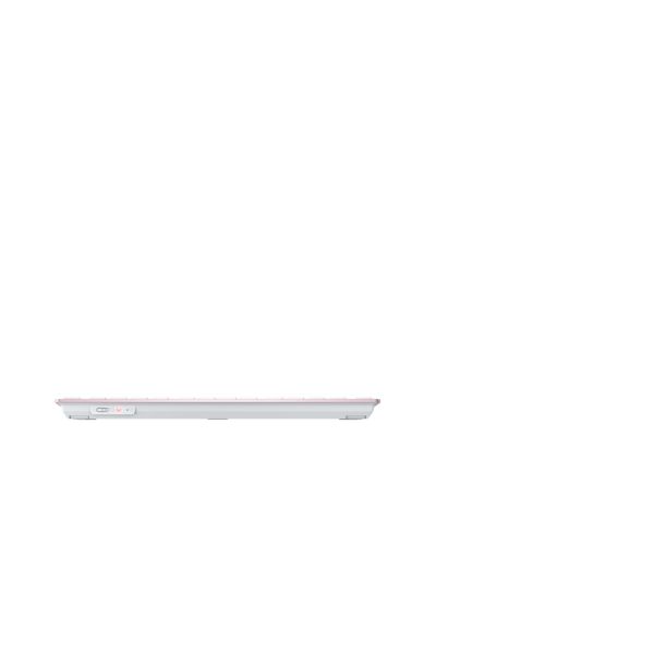 CHERRY KW 7100 MINI BT toetsenbord Universeel Bluetooth QWERTY US International Roze (JK-7100EU-19)