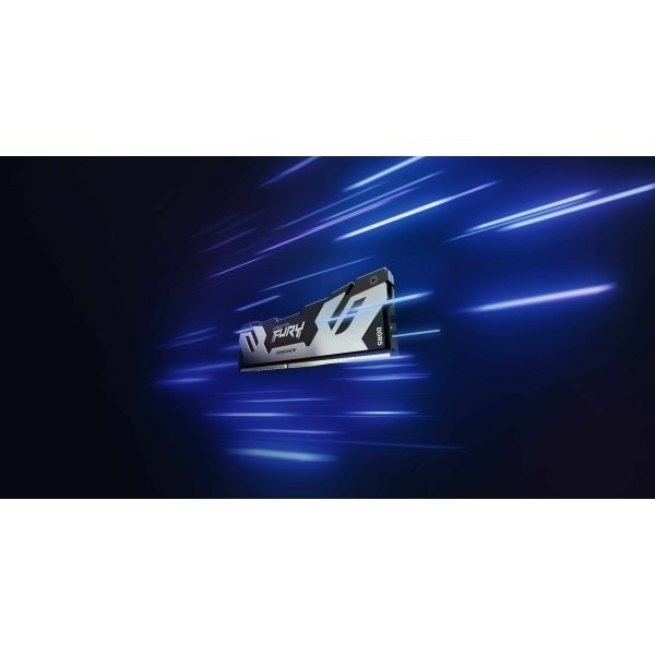 Kingston Technology FURY 24GB 7200MT/s DDR5 CL38 DIMM Renegade Silver XMP (KF572C38RS-24)