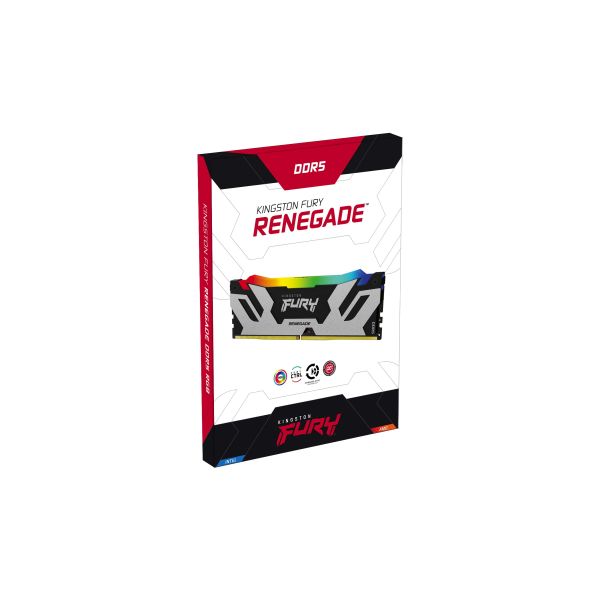 Kingston Technology FURY 48GB 7200MT/s DDR5 CL38 DIMM (set van 2) Renegade RGB XMP (KF572C38RSAK2-48)