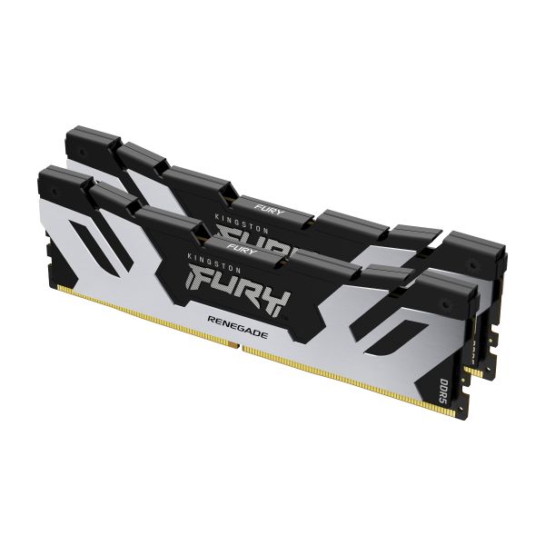 Kingston Technology FURY 48GB 7200MT/s DDR5 CL38 DIMM (set van 2) Renegade Silver XMP (KF572C38RSK2-48)