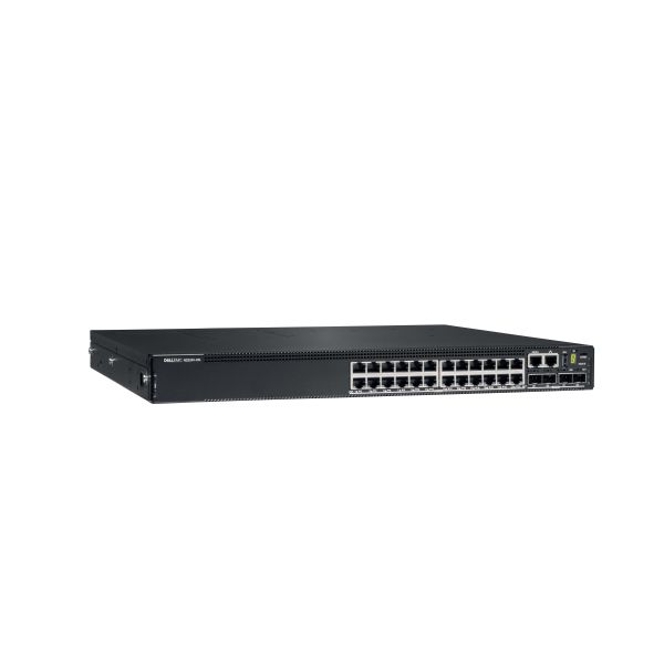 DELL N2224X-ON Managed L3 Gigabit Ethernet (10/100/1000) 1U Zwart (210-ASPJ)
