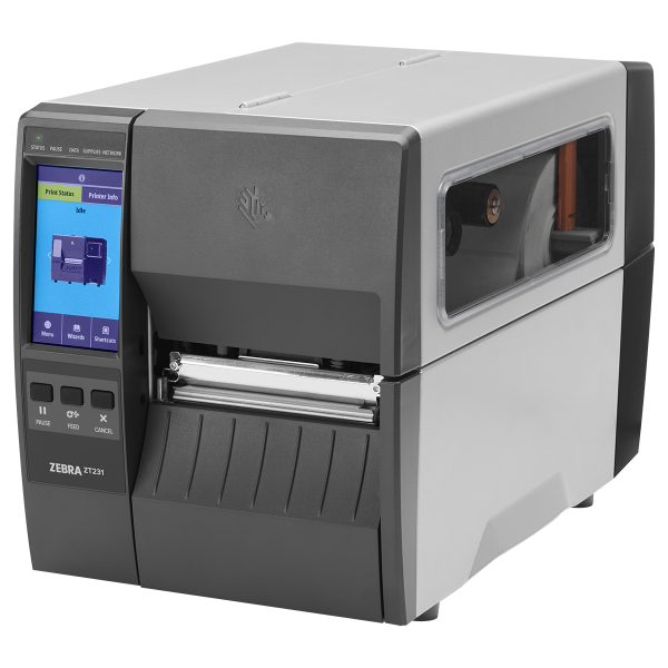 Zebra ZT231R Thermal Printer met RFID en kleurendisplay (ZT23143-T0E00CFZ)