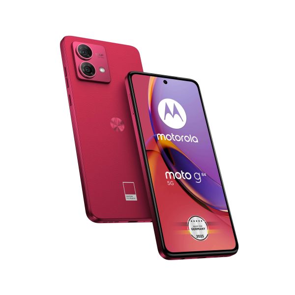 Motorola Moto G Moto G84 16,6 cm (6.55") Hybride Dual SIM Android 13 5G USB Type-C 12 GB 256 GB 5000 mAh Magenta (PAYM0002SE) Motorola Moto G Moto G84 16,6 cm (6.55") Hybride Dual SIM Android 13 5G USB Type-C 12 GB 256 GB 5000 mAh Magenta (PAYM0002SE)