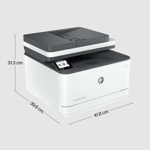 HP LaserJet Pro MFP 3102fdn printer, Zwart-wit, Printer voor Kleine en middelgrote ondernemingen, Printen, kopiëren, scannen, faxen, Automatische documentinvoer; Dubbelzijdig printen; USB flash drive-poort aan de voorzijde; Touchscreen (3G629F)
