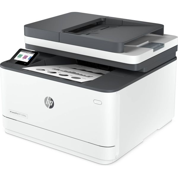 HP LaserJet Pro MFP 3102fdw printer, Zwart-wit, Printer voor Kleine en middelgrote ondernemingen, Printen, kopiëren, scannen, faxen, Draadloos; Printen vanaf telefoon of tablet; Dubbelzijdig printen; Dubbelzijdig scannen; Faxen (3G630F)