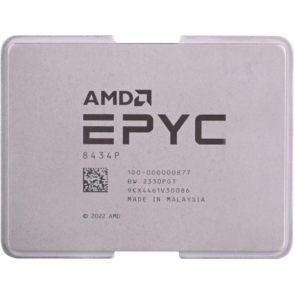 AMD EPYC 48Core Model 8434P SP3 Tray (100-000000877)
