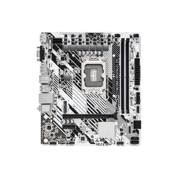 ASROCK H610M-HDV/M.2+ D5 (1700) (D) (90-MXBM50-A0UAYZ)