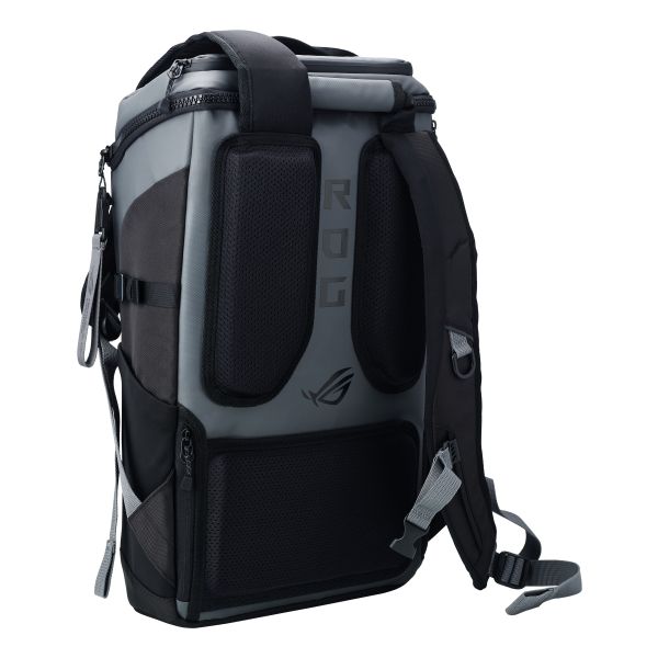 ASUS ROG Ranger BP2701 Cybertext Edition 45,7 cm (18") Rugzak Zwart, Grijs (90XB06L0-BBP010)