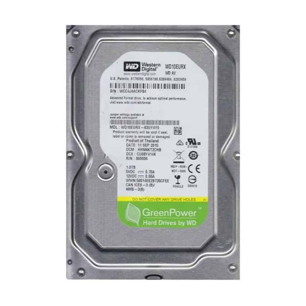 Canon HDD WD10EURX-63UY4Y0 1TB Interne Harde Schijf (FK3-3815-010)