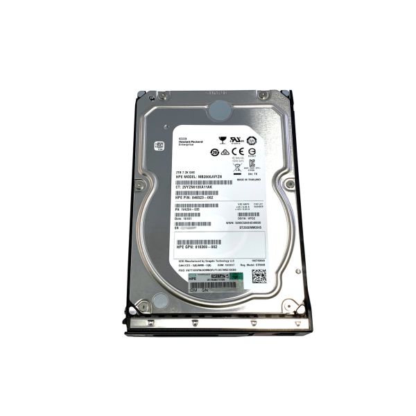 HP SPS-DRV HD 2TB 12G 7.2K 3.5 SAS MDL LP (834133-001)