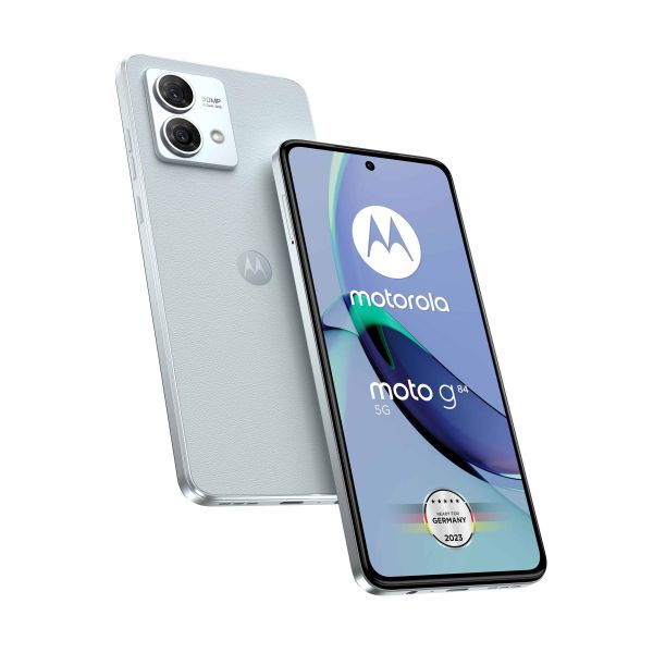 Motorola Moto G Moto G84 16,6 cm (6.55") Hybride Dual SIM Android 13 5G USB Type-C 12 GB 256 GB 5000 mAh Blauw (PAYM0010SE)