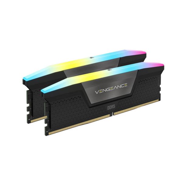 Corsair Vengeance RGB CMH64GX5M2B5600C40 geheugenmodule 64 GB 2 x 32 GB DDR5 5600 MHz (CMH64GX5M2B5600C40)